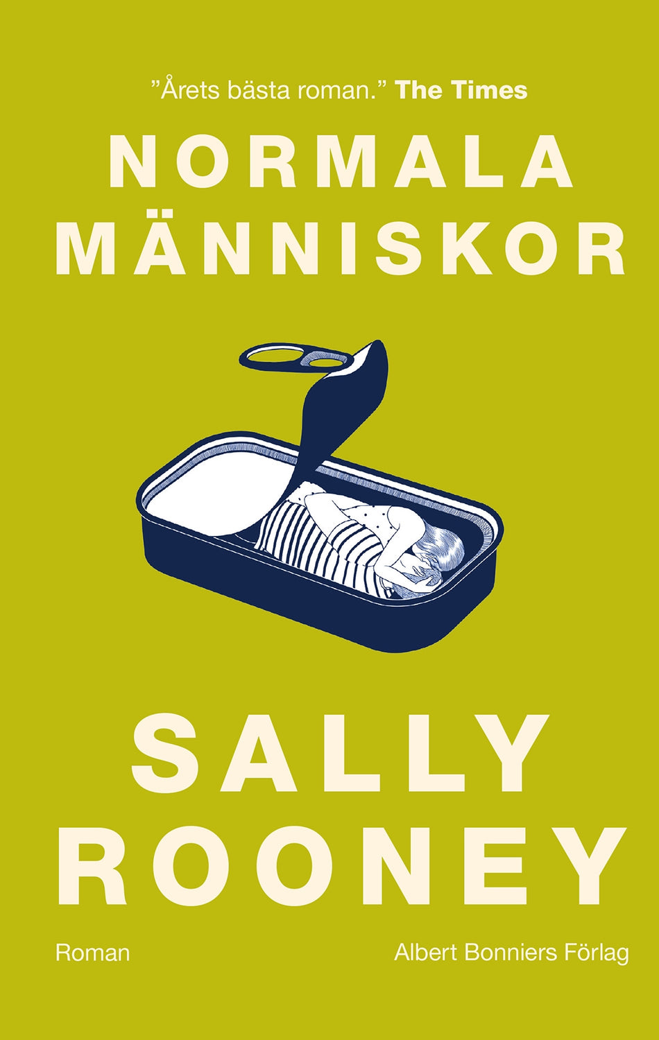 Valokuva kirjasta Sally Rooney Normala människor, kuuluu tuoteryhmään Ruots kaunokirjat.