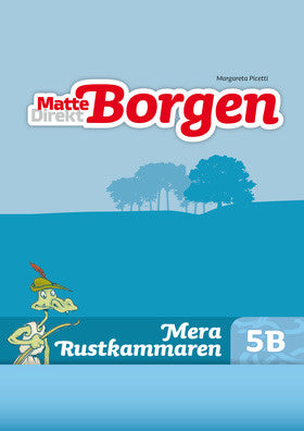 Valokuva kirjasta Margareta Picetti Matte Direkt Borgen 5B Mera Rustkammaren (5-pack) Ny upplaga, kuuluu tuoteryhmään Ruots lapset nuoret ja sarjakuvat.