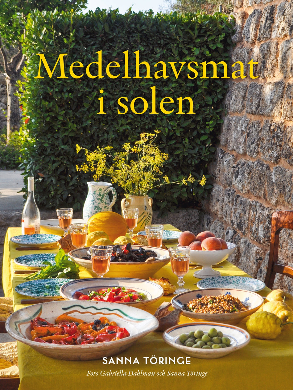 Valokuva kirjasta Sanna Töringe Medelhavsmat i solen, kuuluu tuoteryhmään Ruots harrasteet taide.