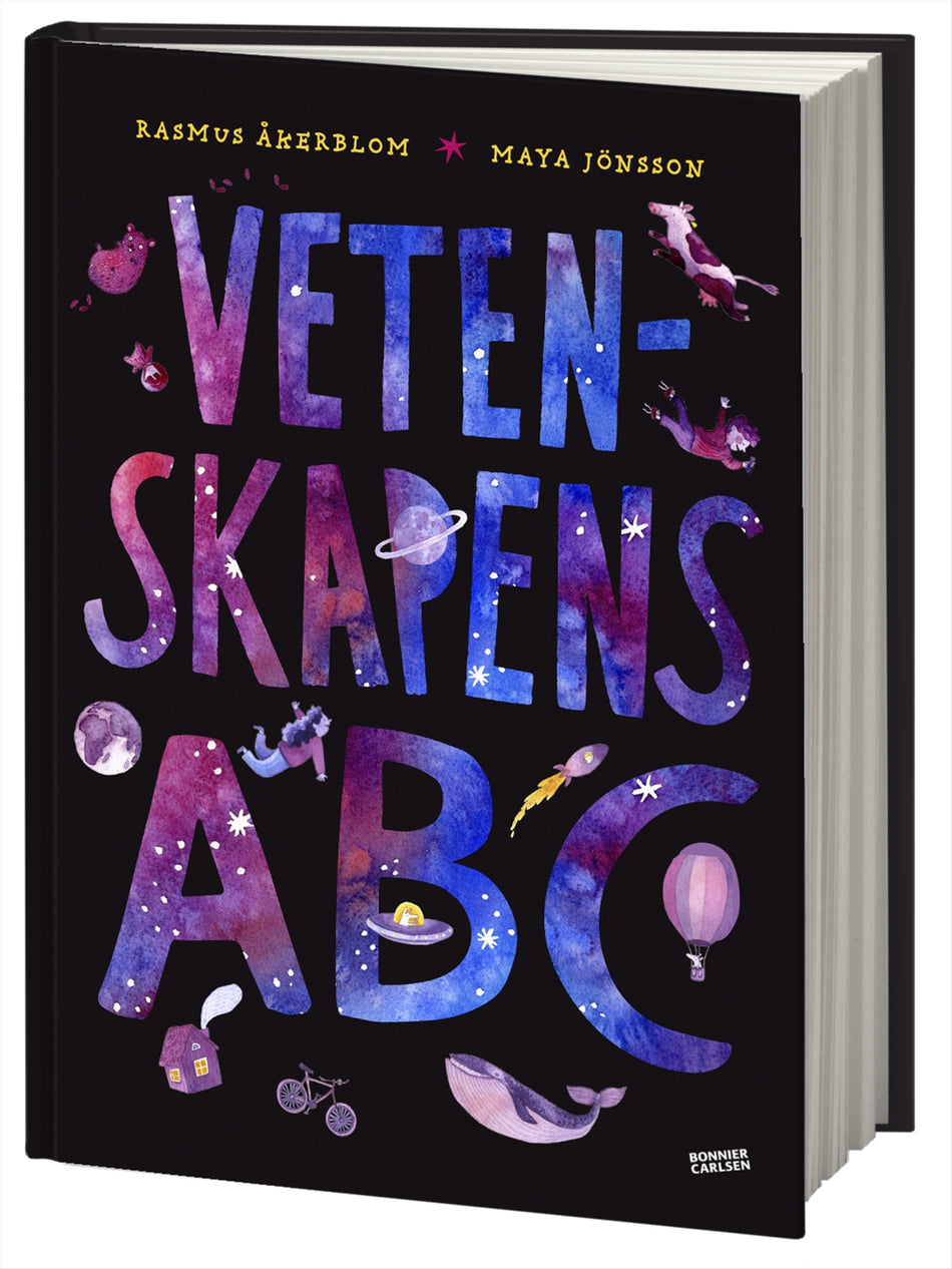 Valokuva kirjasta Rasmus Åkerblom Vetenskapens ABC, kuuluu tuoteryhmään Ruots lapset nuoret ja sarjakuvat.