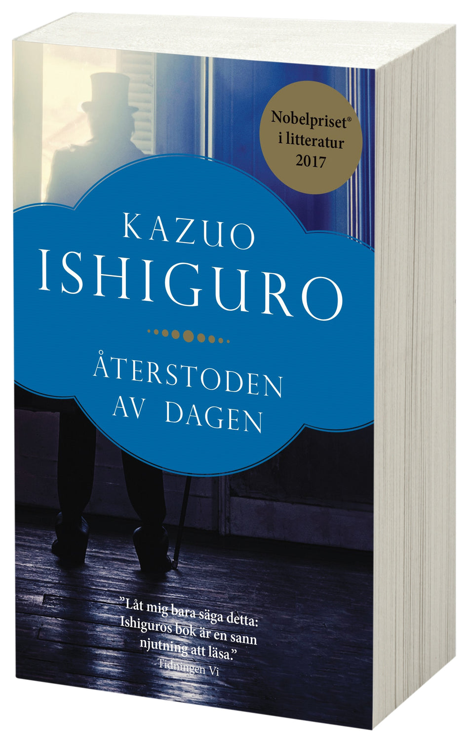 Valokuva kirjasta Kazuo Ishiguro Återstoden av dagen, kuuluu tuoteryhmään Ruots kaunokirjat.