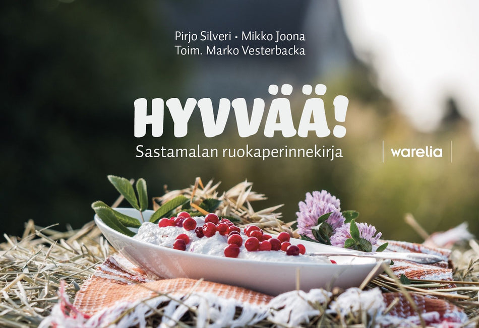 Valokuva kirjasta Pirjo Silveri / Mikko Joona Hyvvää!, kuuluu tuoteryhmään Keittokirjat sisustus.