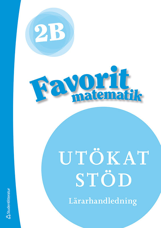 Valokuva kirjasta Kerttu Ristola / Tiina Tapaninaho / Lea Tirronen / Lea Suvenranta Favorit matematik 2B Utökat stöd Lärarpaket  - Digitalt + Tryckt, kuuluu tuoteryhmään Ruots lapset nuoret ja sarjakuvat.