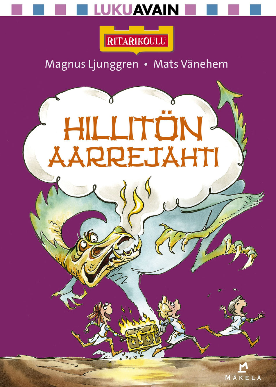 Valokuva kirjasta Magnus Ljunggren Hillitön aarrejahti, kuuluu tuoteryhmään Lasten kuvakirjat.