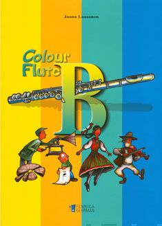 Valokuva kirjasta Jaana Laasonen Colour Flute B, kuuluu tuoteryhmään Musiikki.