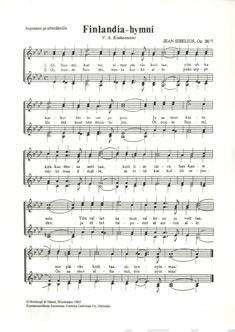 Valokuva kirjasta  Finlandia-hymni op 26/7, kuuluu tuoteryhmään Musiikki.
