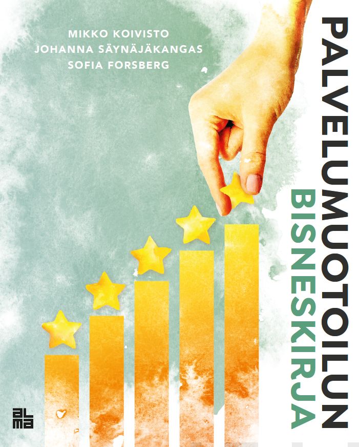 Valokuva kirjasta Mikko Koivisto / Johanna Säynäjäkangas / Sofia Forsberg Palvelumuotoilun bisneskirja, kuuluu tuoteryhmään E-kirjat tieto.