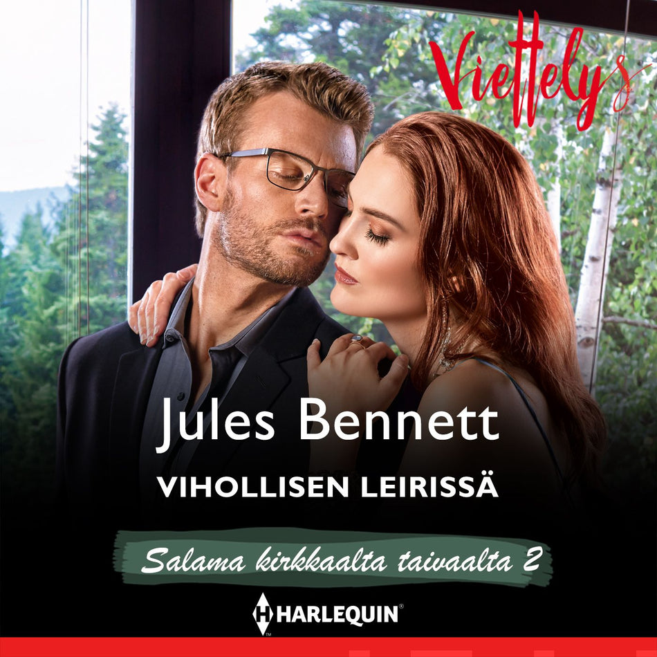 Valokuva kirjasta Jules Bennett Vihollisen leirissä, kuuluu tuoteryhmään Äänikirjat kauno.