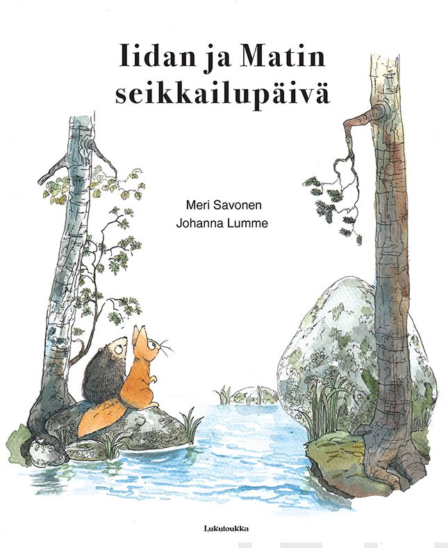 Valokuva kirjasta Meri Savonen Iidan ja Matin seikkailupäivä, kuuluu tuoteryhmään Lasten kuvakirjat.