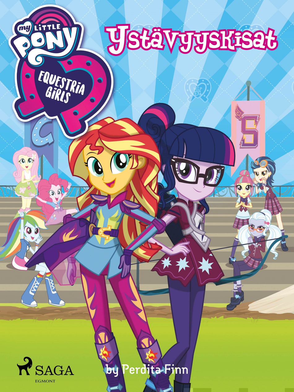 Valokuva kirjasta Perdita Finn My Little Pony - Equestria Girls - Ystävyyskisat, kuuluu tuoteryhmään E-kirjat lapset ja nuoret.