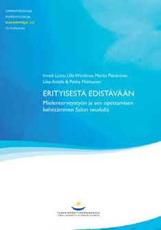 Valokuva kirjasta Irmeli Leino / Ulla Wiirilinna / Marita Päivärinne / Liisa Anttila / Pekka Makkonen Erityisestä edistävään, kuuluu tuoteryhmään K-kirjat.