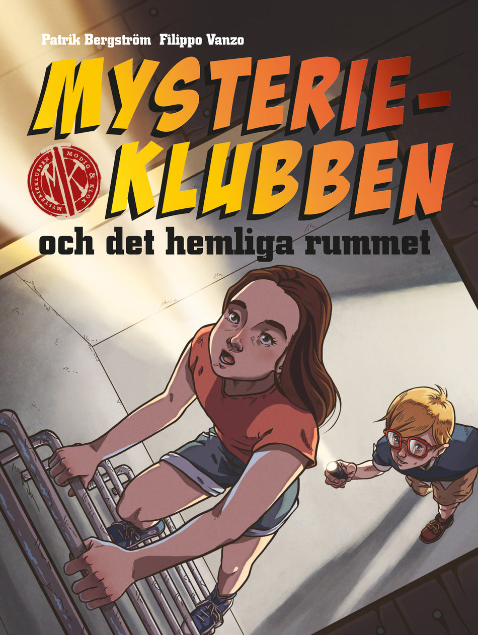 Valokuva kirjasta Patrik Bergström Mysterieklubben och det hemliga rummet, kuuluu tuoteryhmään Ruots lapset nuoret ja sarjakuvat.