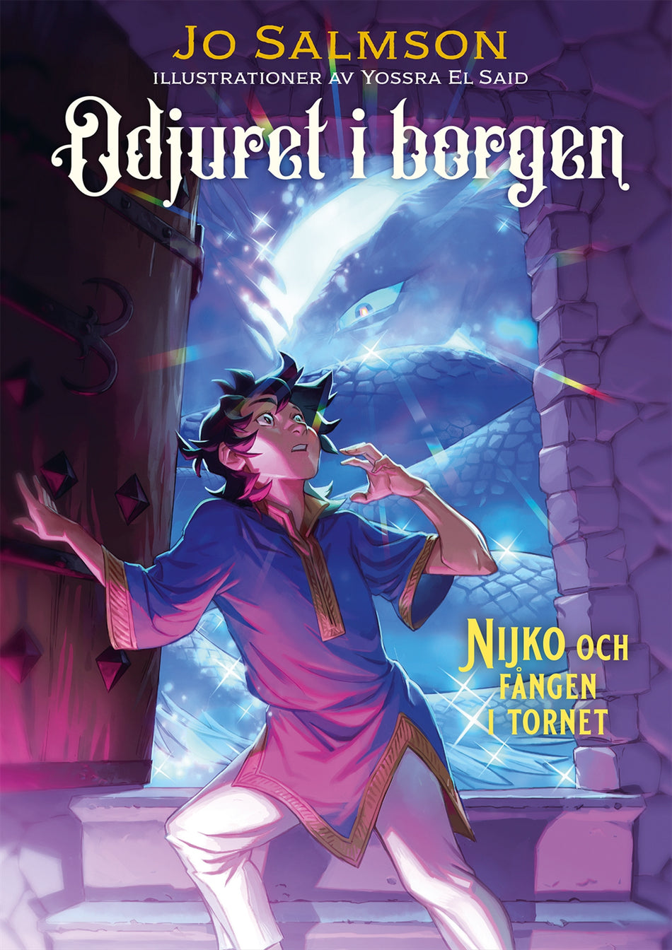 Valokuva kirjasta Jo Salmson Nijko och fången i tornet, kuuluu tuoteryhmään Ruots lapset nuoret ja sarjakuvat.