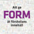 Tuotteen Att ge form åt förskolans innehåll pikkukuva 1
