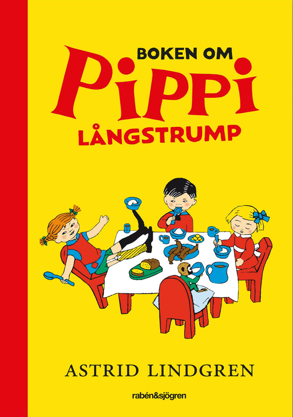 Valokuva kirjasta Astrid Lindgren Boken om Pippi Långstrump, kuuluu tuoteryhmään Ruots lapset nuoret ja sarjakuvat.