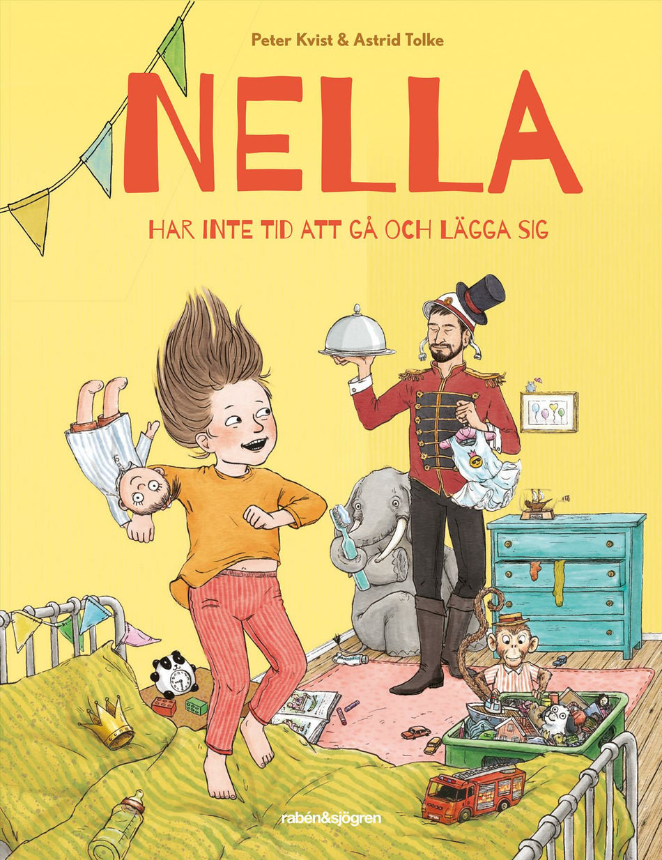 Valokuva kirjasta Peter Kvist / Astrid Tolke Nella har inte tid att gå och lägga sig, kuuluu tuoteryhmään Ruots lapset nuoret ja sarjakuvat.