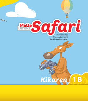 Valokuva kirjasta Margareta Picetti / Pernilla Falck Matte Direkt Safari 1B Kikaren, kuuluu tuoteryhmään Ruots lapset nuoret ja sarjakuvat.