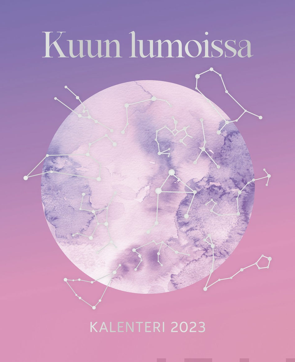 Valokuva tuotteesta Kuun lumoissa seinäkalenteri 2023, kuuluu tuoteryhmään Seinäkalenterit.