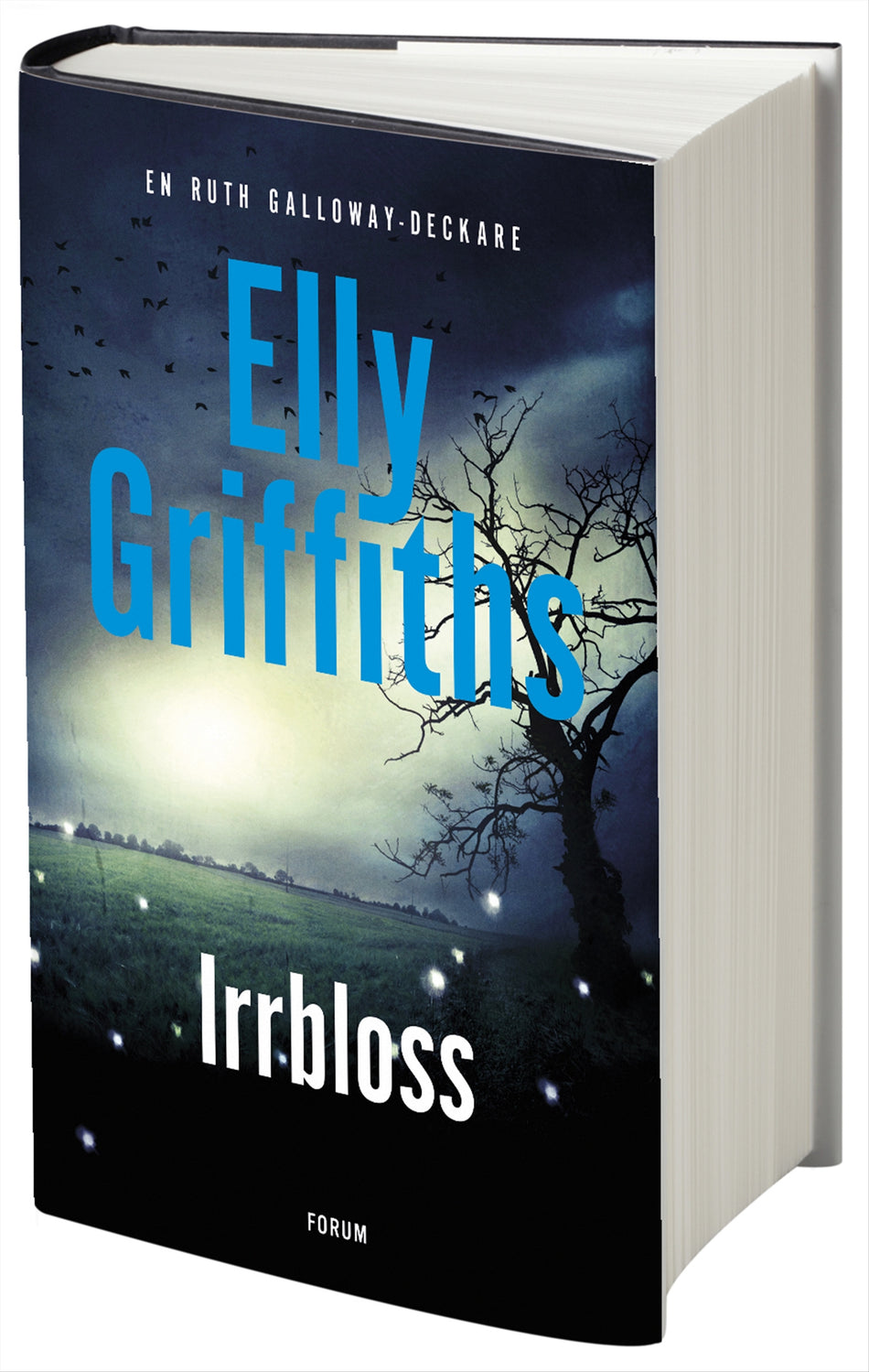 Valokuva kirjasta Elly Griffiths Irrbloss, kuuluu tuoteryhmään Ruots kaunokirjat.