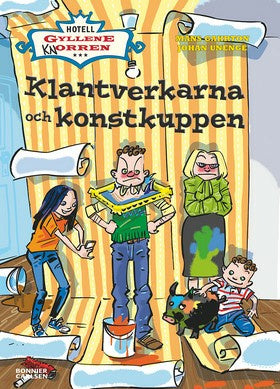 Valokuva kirjasta Måns Gahrton / Johan Unenge Klantverkarna och konstkuppen, kuuluu tuoteryhmään Ruots lapset nuoret ja sarjakuvat.