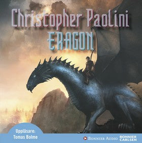Valokuva kirjasta Christopher Paolini Eragon, kuuluu tuoteryhmään Ruots lapset nuoret ja sarjakuvat.