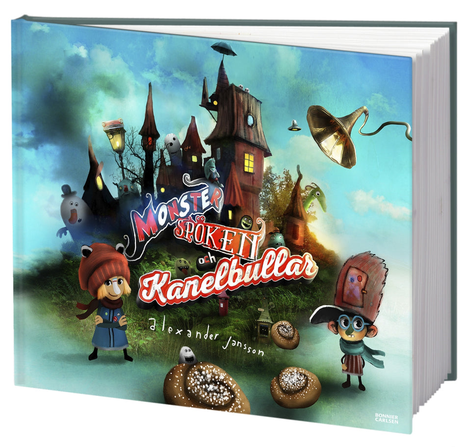 Valokuva kirjasta Alexander Jansson Monster, spöken och kanelbullar, kuuluu tuoteryhmään Ruots lapset nuoret ja sarjakuvat.