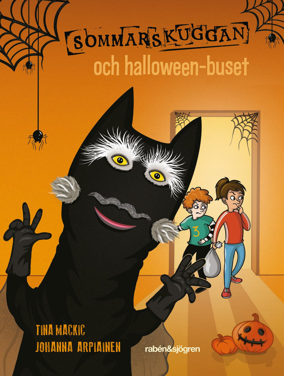 Valokuva kirjasta Tina Mackic Sommarskuggan och halloween-buset, kuuluu tuoteryhmään Ruots lapset nuoret ja sarjakuvat.